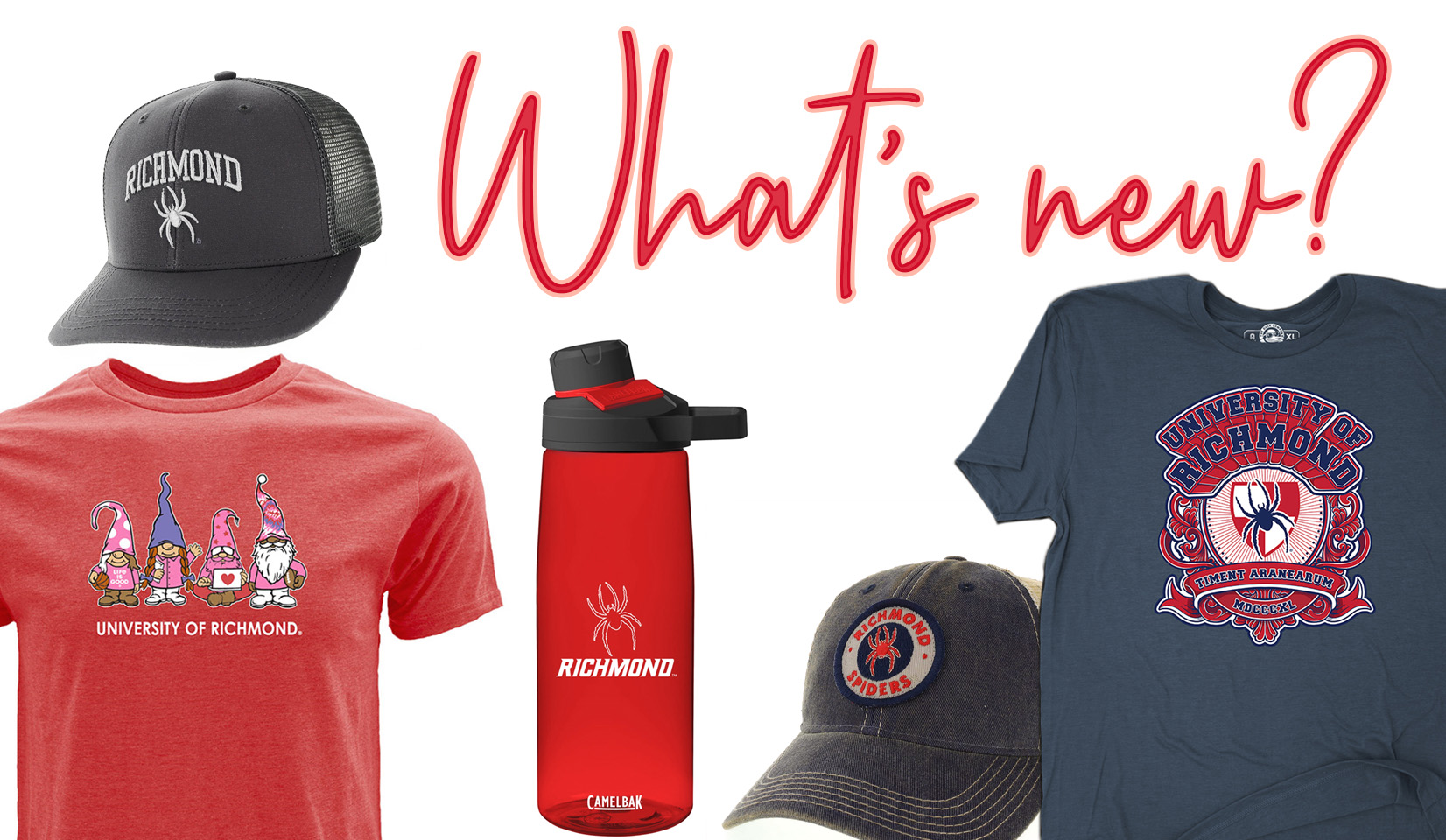 An array of hat product shown for the catalog